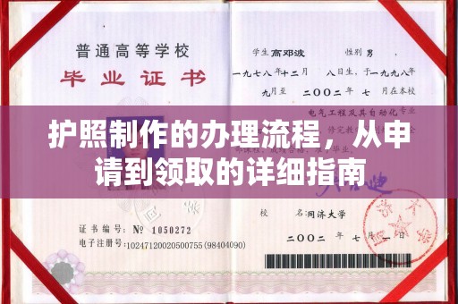 三江护照制作的办理流程，从申请到领取的详细指南