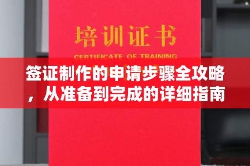三江签证制作的申请步骤全攻略，从准备到完成的详细指南