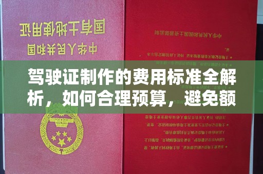 三江驾驶证制作的费用标准全解析，如何合理预算，避免额外支出